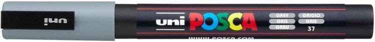 Produktbild: uni-ball Marker uni POSCA PC-3M grau