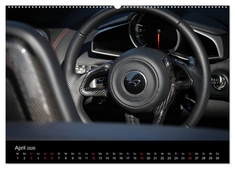 Produktbild: McLaren MP4-12C Spider (Wandkalender 2026 DIN A2 quer), CALVENDO Monatskalender