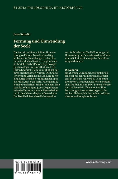 Produktbild: Formung und Umwendung der Seele