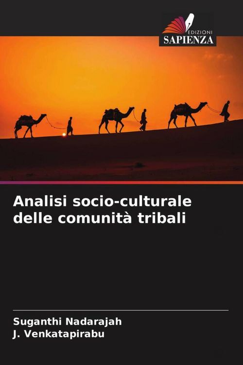 Produktbild: Analisi socio-culturale delle comunit&agrave; tribali