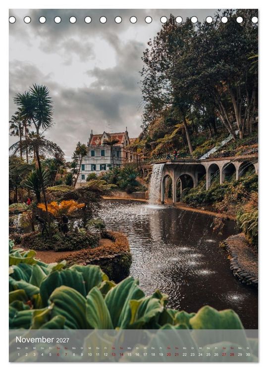 Produktbild: Madeira - Zauber einer Insel (Tischkalender 2027 DIN A5 hoch), CALVENDO Monatskalender