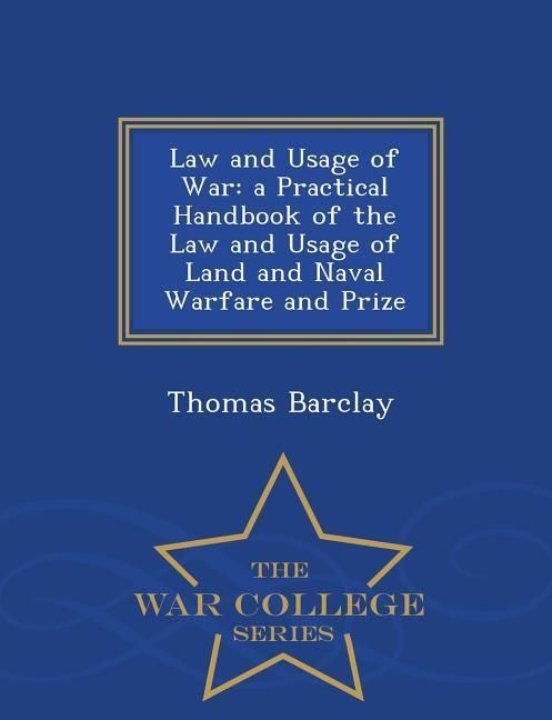 Produktbild: Law and Usage of War