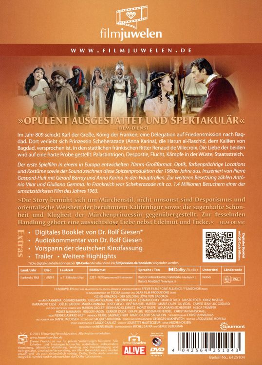Produktbild: Scheherazade - Der goldene L&ouml;we von Bagdad (Sheherazade)