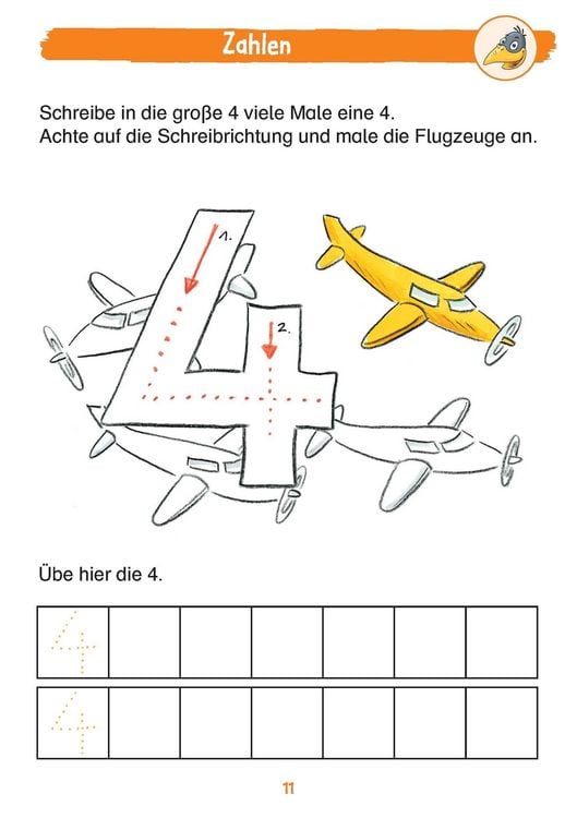 Produktbild: Mein Matheblock mit Rabe Linus - 1. Klasse