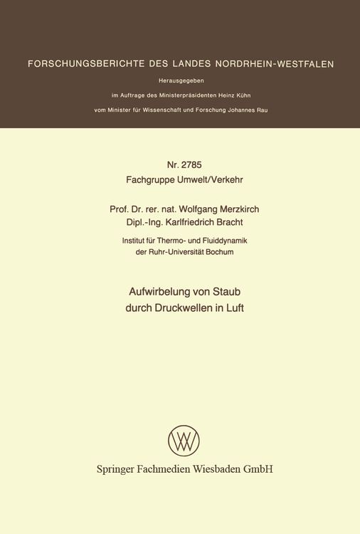 Produktbild: Aufwirbelung von Staub durch Druckwellen in Luft