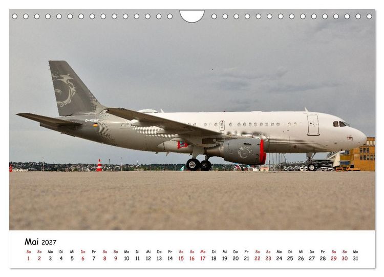 Produktbild: Ein Jahr in der Welt der Luftfahrt (Wandkalender 2027 DIN A4 quer), CALVENDO Monatskalender