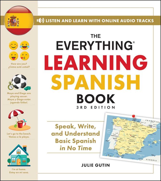 Produktbild: The Everything Learning Spanish Book, 3rd Edition