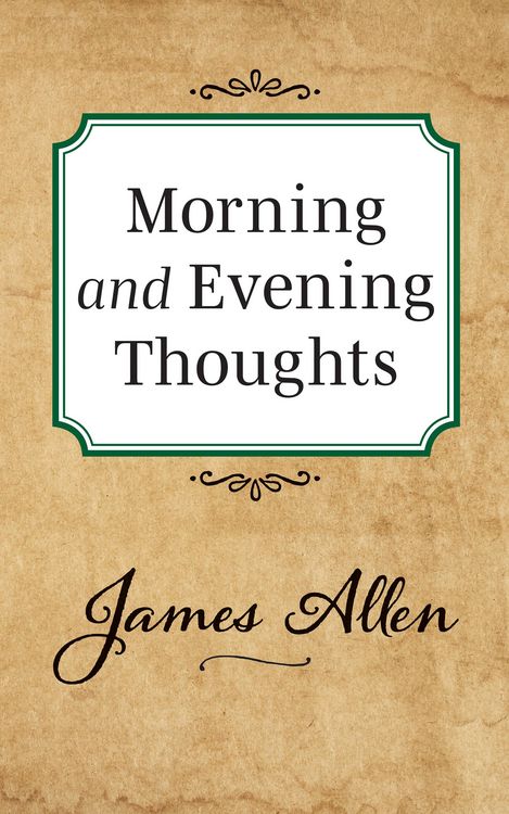 Produktbild: Morning and Evening Thoughts