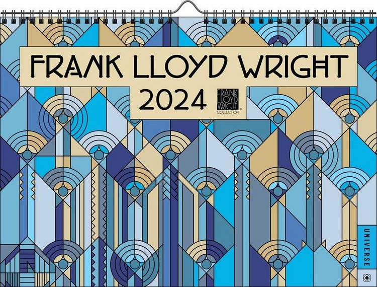 Produktbild: Frank Lloyd Wright Foundation: Frank Lloyd Wright 2024 Wall