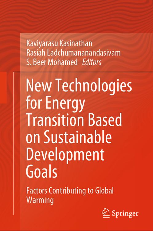 Produktbild: New Technologies for Energy Transition Based on Sustainable Development Goals