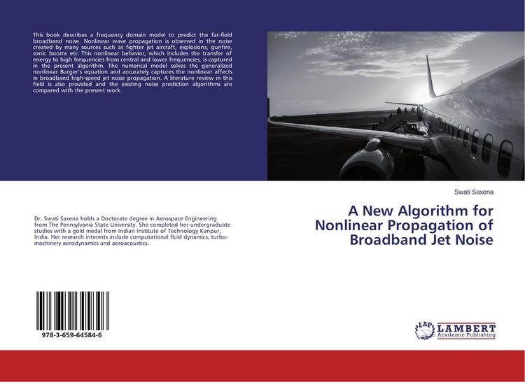 Produktbild: A New Algorithm for Nonlinear Propagation of Broadband Jet Noise