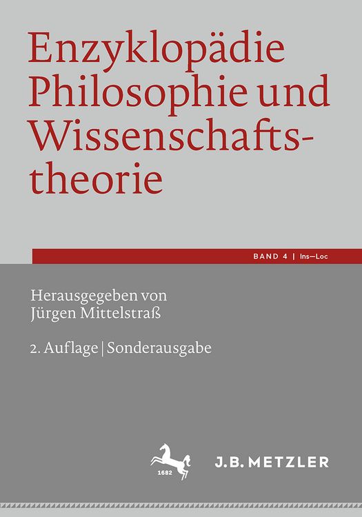 Produktbild: Enzyklop&auml;die Philosophie und Wissenschaftstheorie