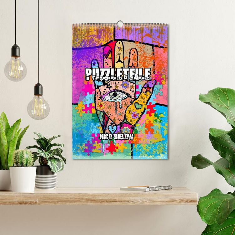 Produktbild: Puzzleteile (Wandkalender 2026 DIN A3 hoch), CALVENDO Monatskalender