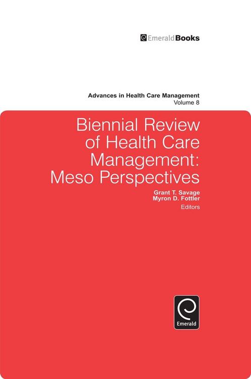Produktbild: Biennial Review of Health Care Management