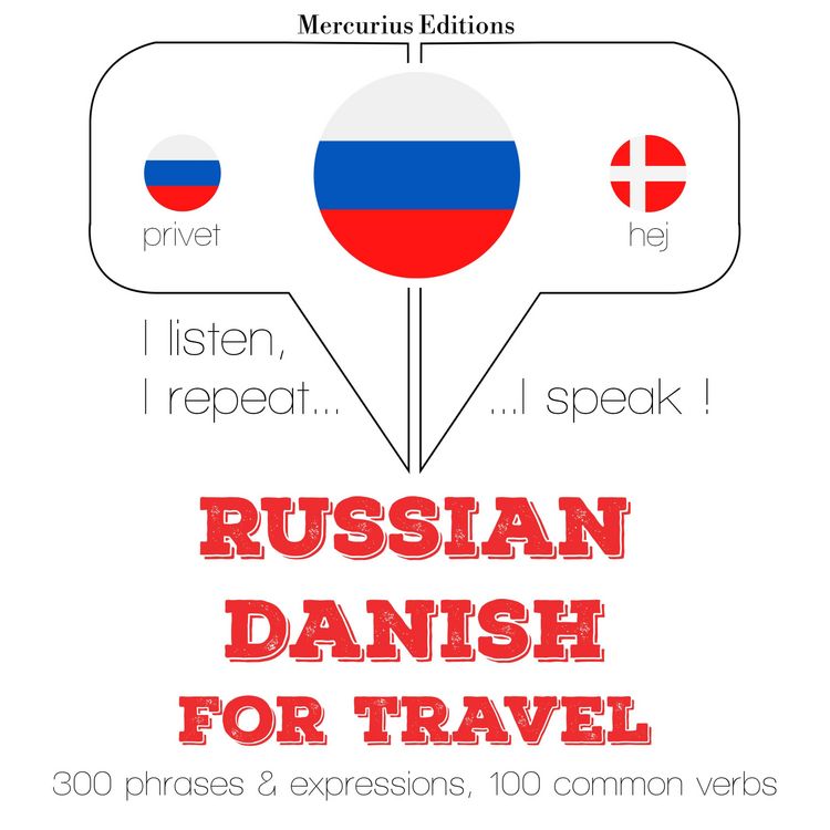 Produktbild: Travel words and phrases in Danish