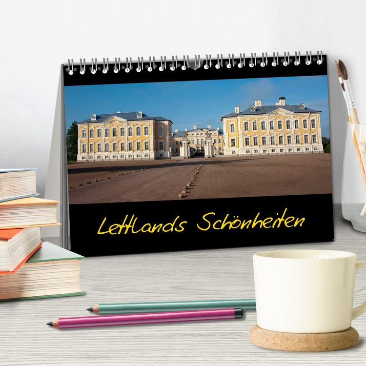 Produktbild: Lettlands Sch&ouml;nheiten (Tischkalender 2026 DIN A5 quer), CALVENDO Monatskalender