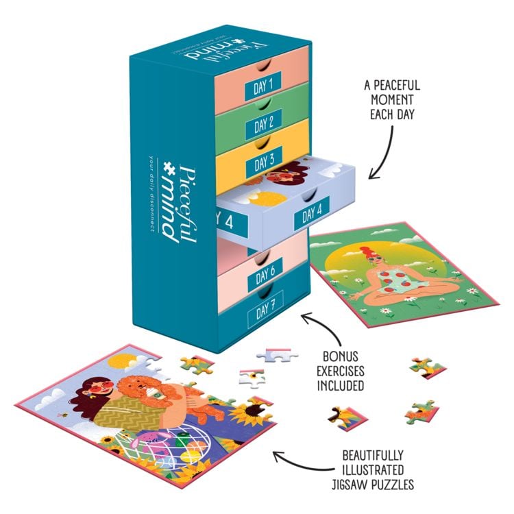 Produktbild: Pieceful mind - Take a moment - Puzzle 54 Teile