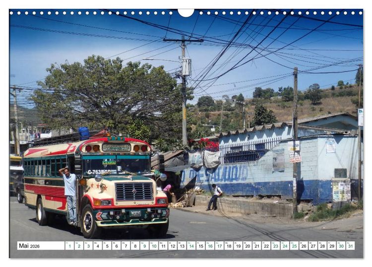 Produktbild: Guatemala - Buntes Herz der Mayas in Zentralamerika (Wandkalender 2026 DIN A3 quer), CALVENDO Monatskalender