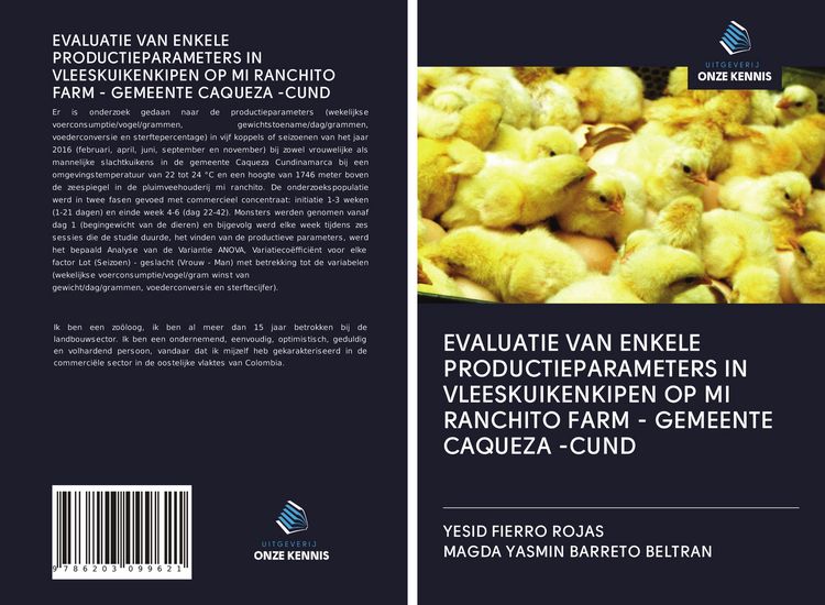 Produktbild: Evaluatie Van Enkele Productieparameters in Vleeskuikenkipen Op Mi Ranchito Farm - Gemeente Caqueza -Cund