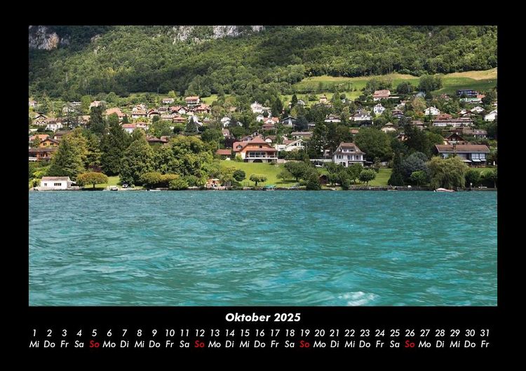 Produktbild: Seeblick 2025 Fotokalender DIN A3