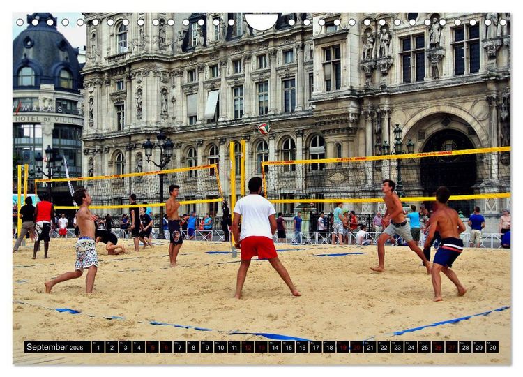Produktbild: Volleyball Action (Wandkalender 2026 DIN A4 quer), CALVENDO Monatskalender