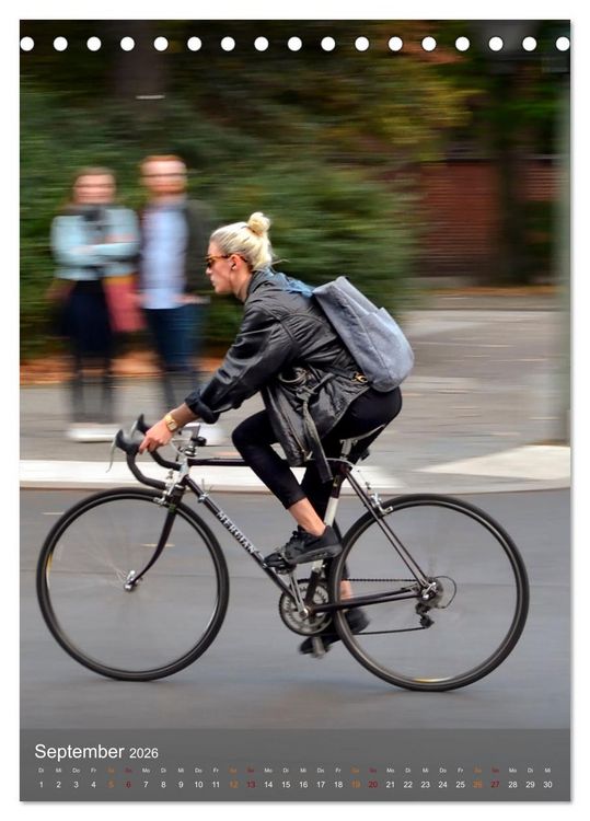 Produktbild: Fahrradfahren (Tischkalender 2026 DIN A5 hoch), CALVENDO Monatskalender
