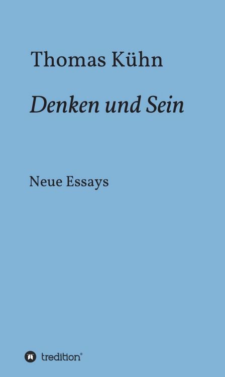 Produktbild: Denken und Sein
