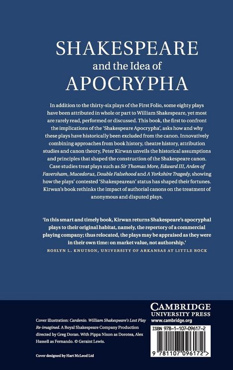 Produktbild: Shakespeare and the Idea of Apocrypha