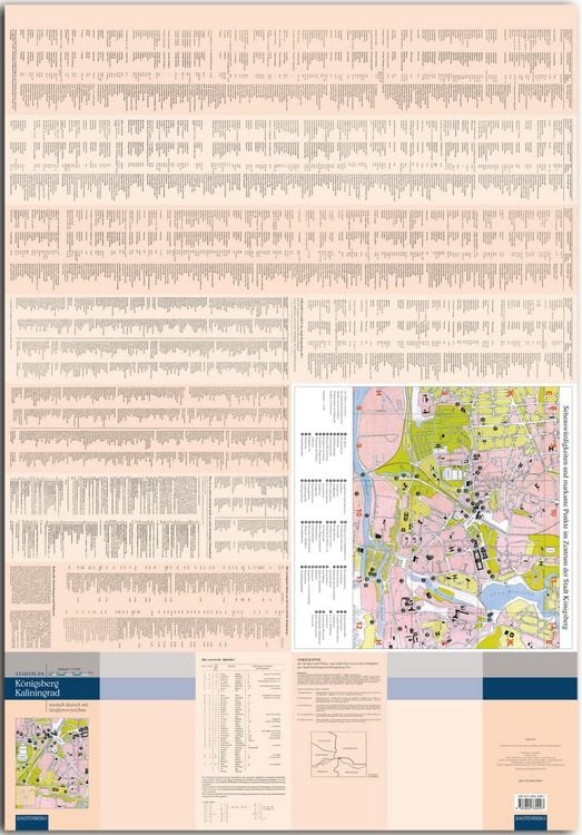Produktbild: Stadtplan v. Koenigsberg Stand 1931