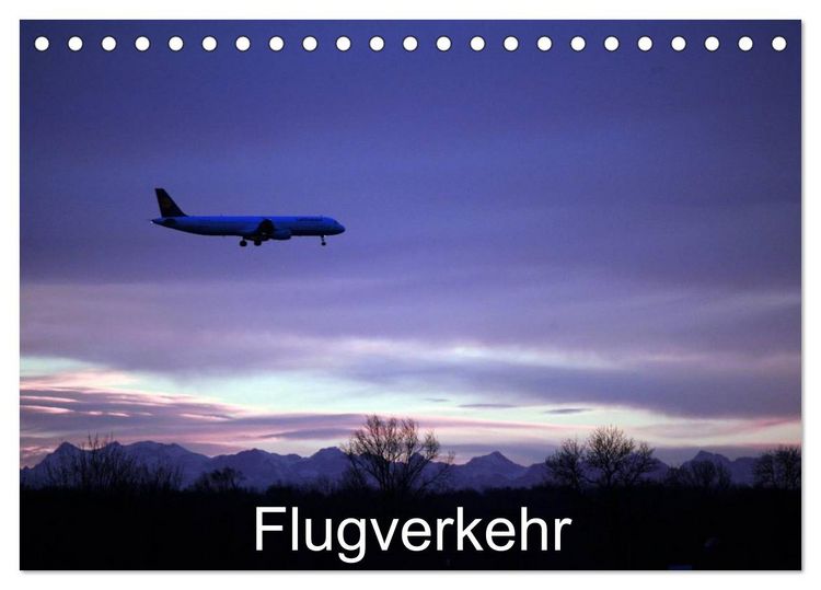 Produktbild: Flugverkehr (Tischkalender 2026 DIN A5 quer), CALVENDO Monatskalender