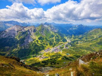 Produktbild: CALVENDO Puzzle Ein Motiv aus dem Kalender Der sch&ouml;ne Ort Obertauern | 1000 Teile Lege-Gr&ouml;&szlig;e 64x48cm Foto-Puzzle f&uuml;r gl&uuml;ckliche Stunden