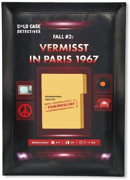 Produktbild: Cold Case Detectives - Vermisst in Paris 1967