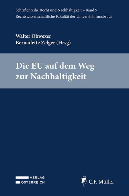 Produktbild: Die EU auf dem Weg zur Nachhaltigkeit