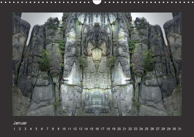 Produktbild: Spiegelwelten - die Externsteine (Wandkalender immerw&auml;hrend DIN A3 quer)