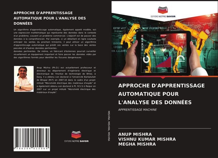 Produktbild: Approche D'apprentissage Automatique Pour L'analyse des Donn&eacute;es