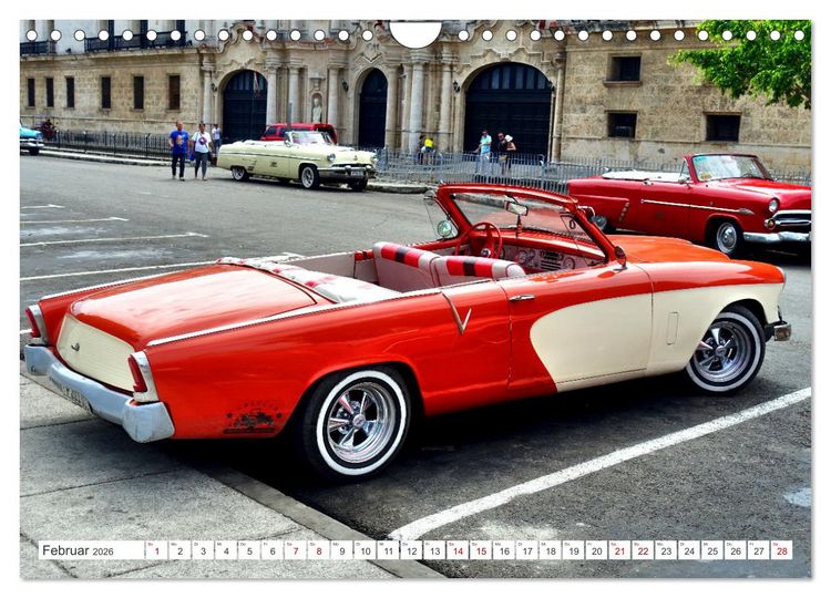 Produktbild: Best of Sports Cars - Legend&auml;re britische und amerikanische Sportwagen (Wandkalender 2026 DIN A4 quer), CALVENDO Monatskalender