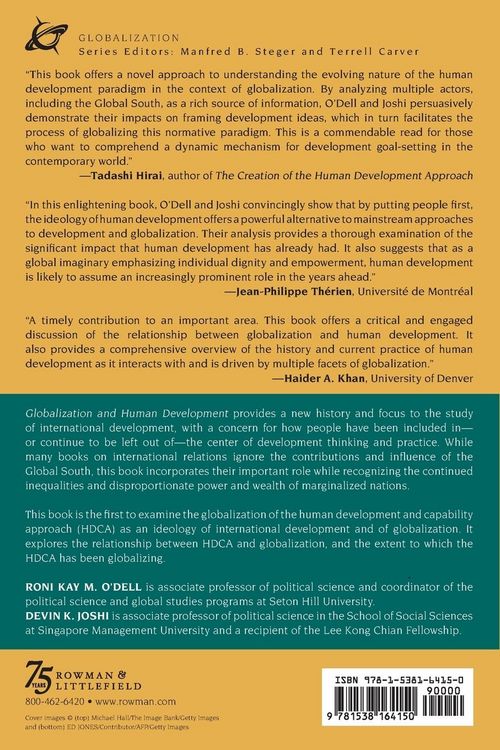 Produktbild: Globalization and Human Development