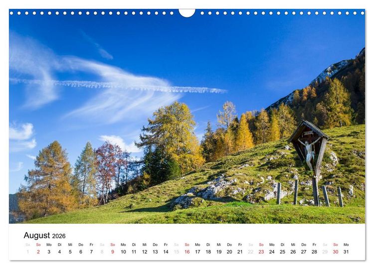 Produktbild: Tirol &ndash; Impressionen aus dem Alpenland (Wandkalender 2026 DIN A3 quer), CALVENDO Monatskalender