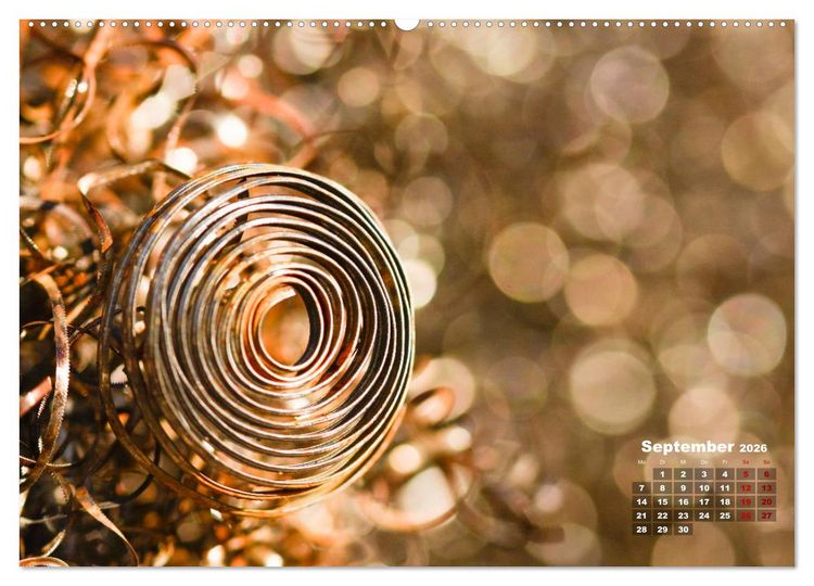 Produktbild: Metall - Schrott kunstvoll in Szene gesetzt (hochwertiger Premium Wandkalender 2026 DIN A2 quer), Kunstdruck in Hochglanz