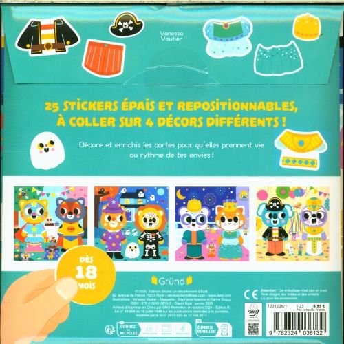 Produktbild: Stickers &eacute;pais : je me d&eacute;guise