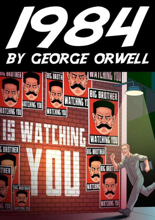 Produktbild: George Orwell: 1984 (deutschsprachige Gesamtausgabe)