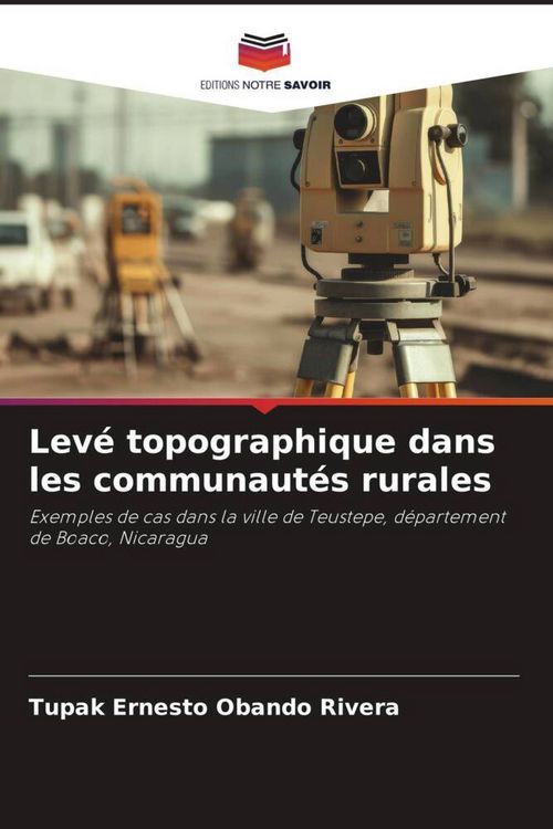 Produktbild: Lev&eacute; topographique dans les communaut&eacute;s rurales