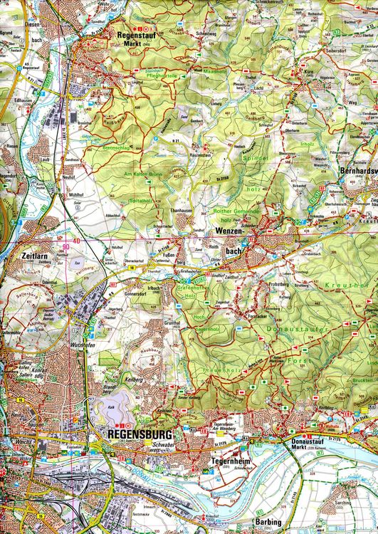 Produktbild: UK50-26 Naturpark Oberer Bayerischer Wald - westlicher Teil