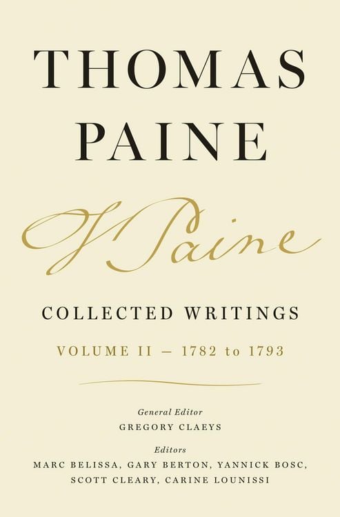 Produktbild: Thomas Paine Collected Writings, Volume 2 - 1782 to 1793