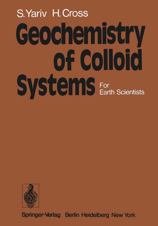 Produktbild: Geochemistry of Colloid Systems