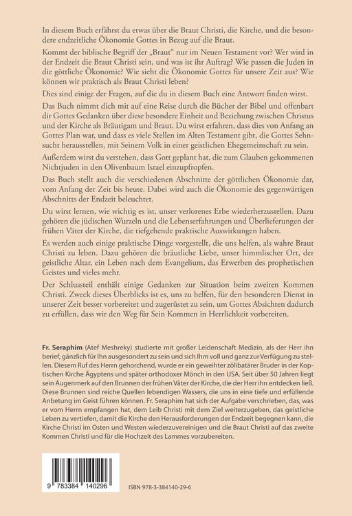 Produktbild: Die Braut und die Endzeit