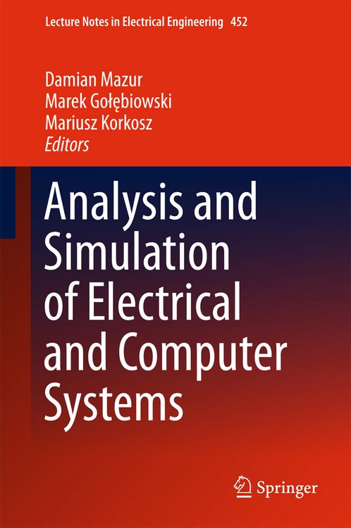 Produktbild: Analysis and Simulation of Electrical and Computer Systems