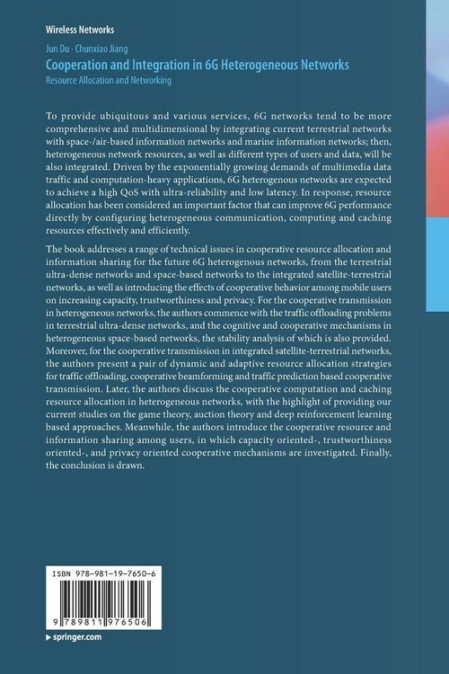 Produktbild: Cooperation and Integration in 6G Heterogeneous Networks