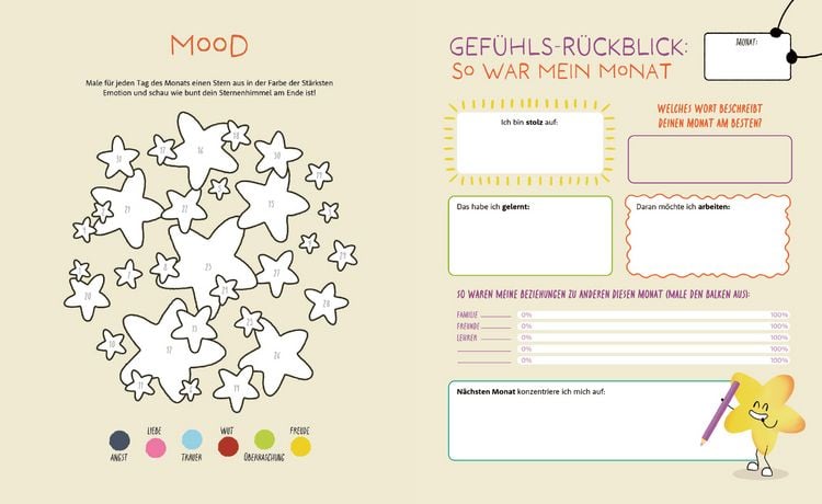 Produktbild: Little Hearts - Big Feelings - Mein Gef&uuml;hle-Journal