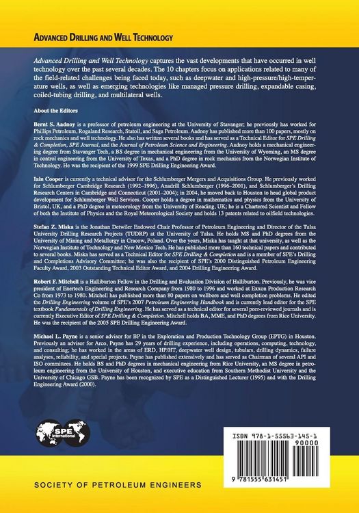 Produktbild: Advanced Drilling and Well Technology